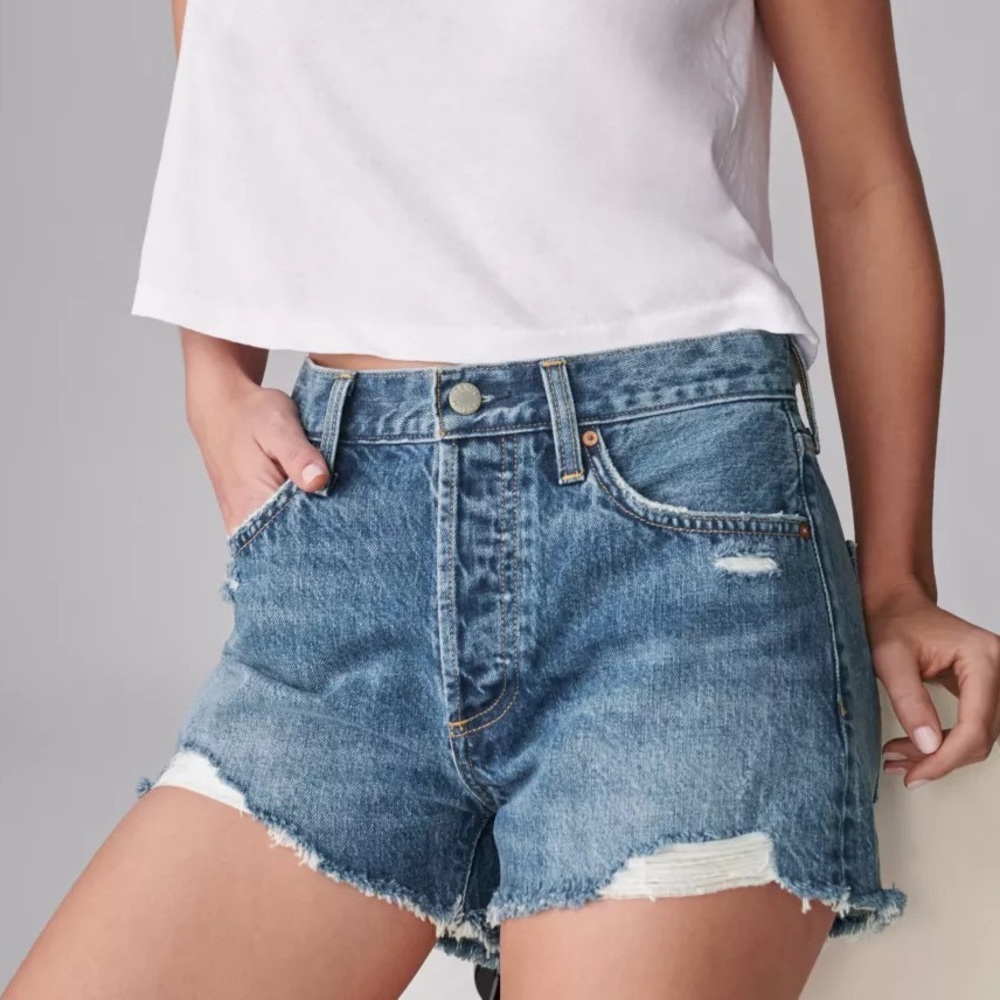 Aritzia jean shorts